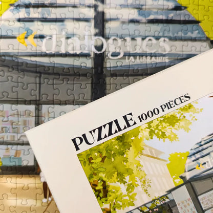 Puzzle 1000 pièces : Librairie Dialogues