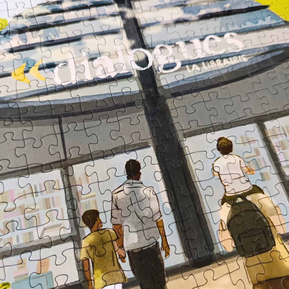 Puzzle 1000 pièces : Librairie Dialogues