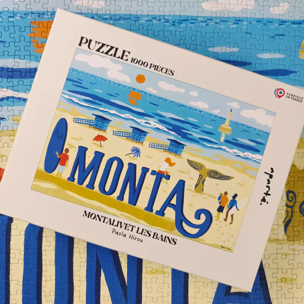 Puzzle 1000 pièces : Montalivet les Bains