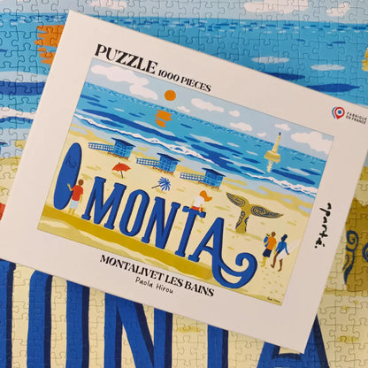 Puzzle 1000 pièces : Montalivet les Bains