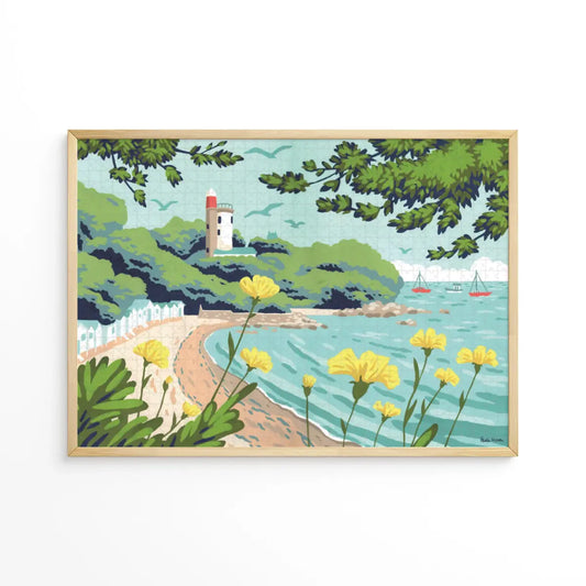 Puzzle 1000 pièces : Noirmoutier l'Anse Rouge