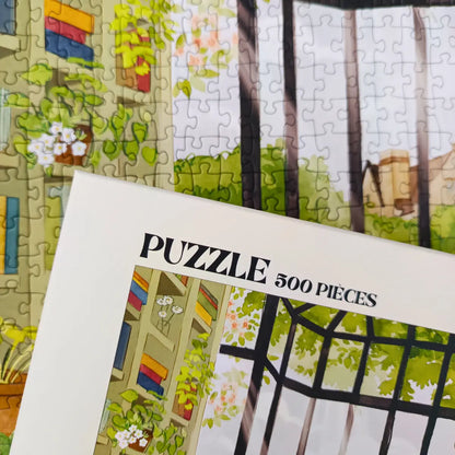 Puzzle 500 pièces : Pause lecture