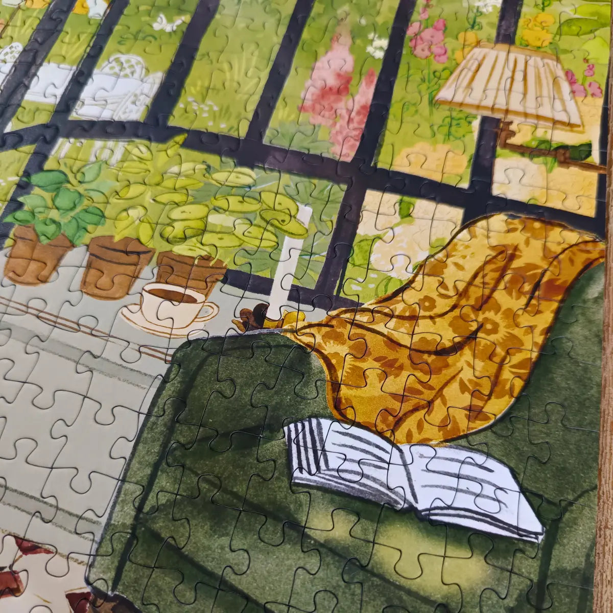 Puzzle 500 pièces : Pause lecture