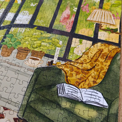 Puzzle 500 pièces : Pause lecture