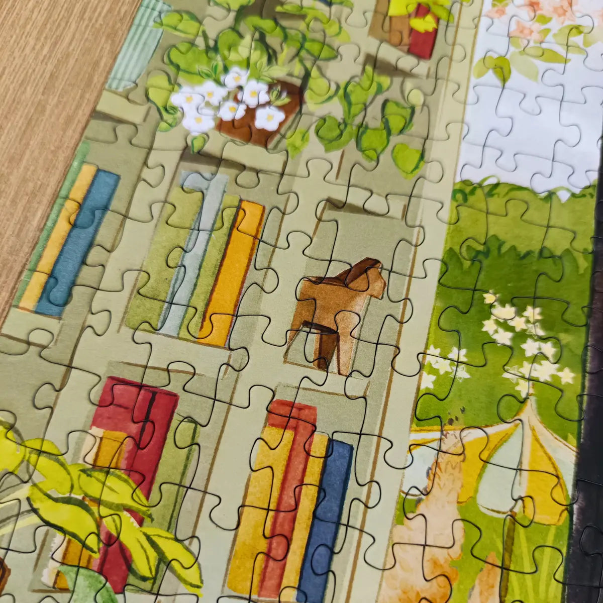 Puzzle 500 pièces : Pause lecture