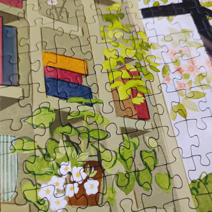 Puzzle 500 pièces : Pause lecture