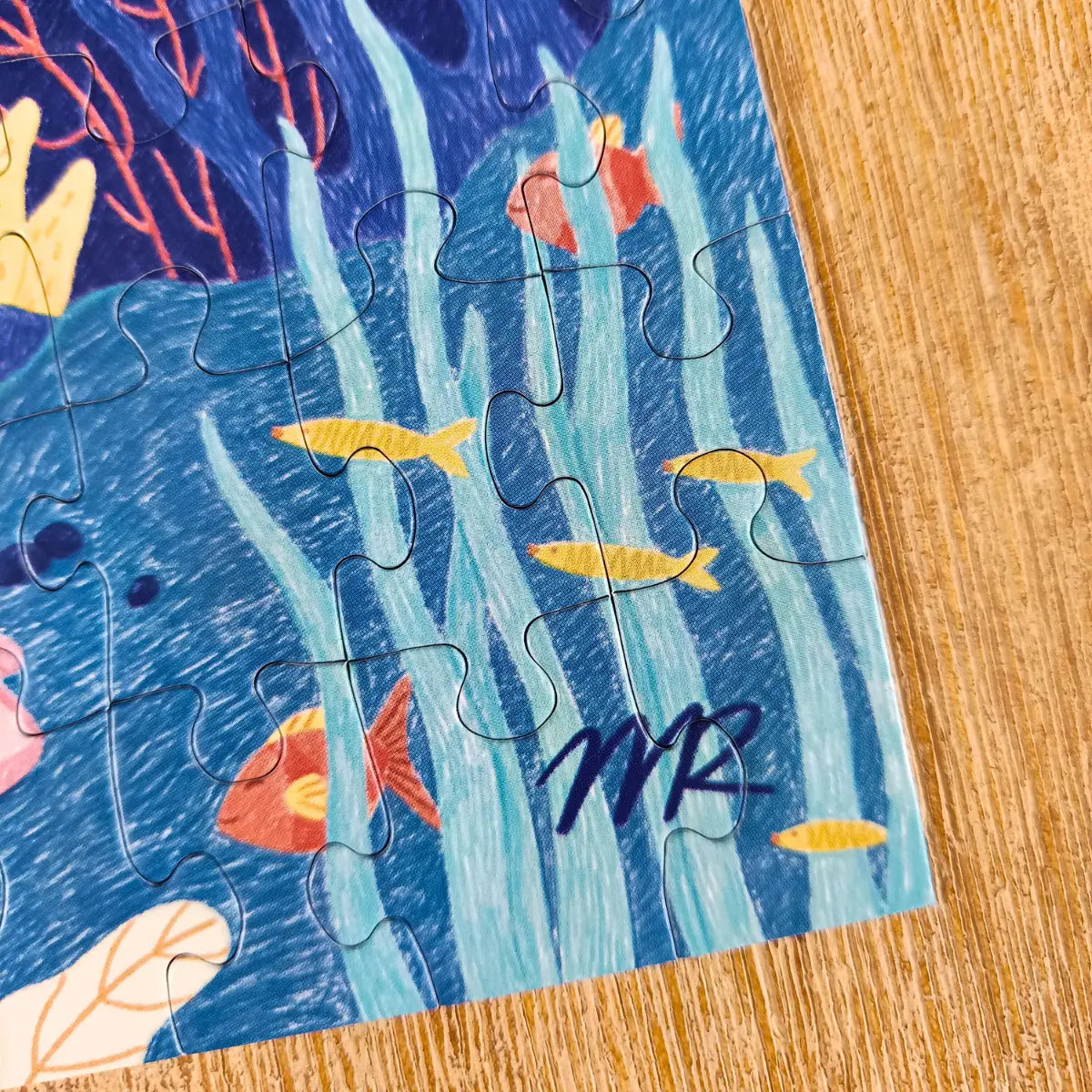 Pack 2 puzzles 200 pièces : l'Aventure Enchantée + Plongée Colorée