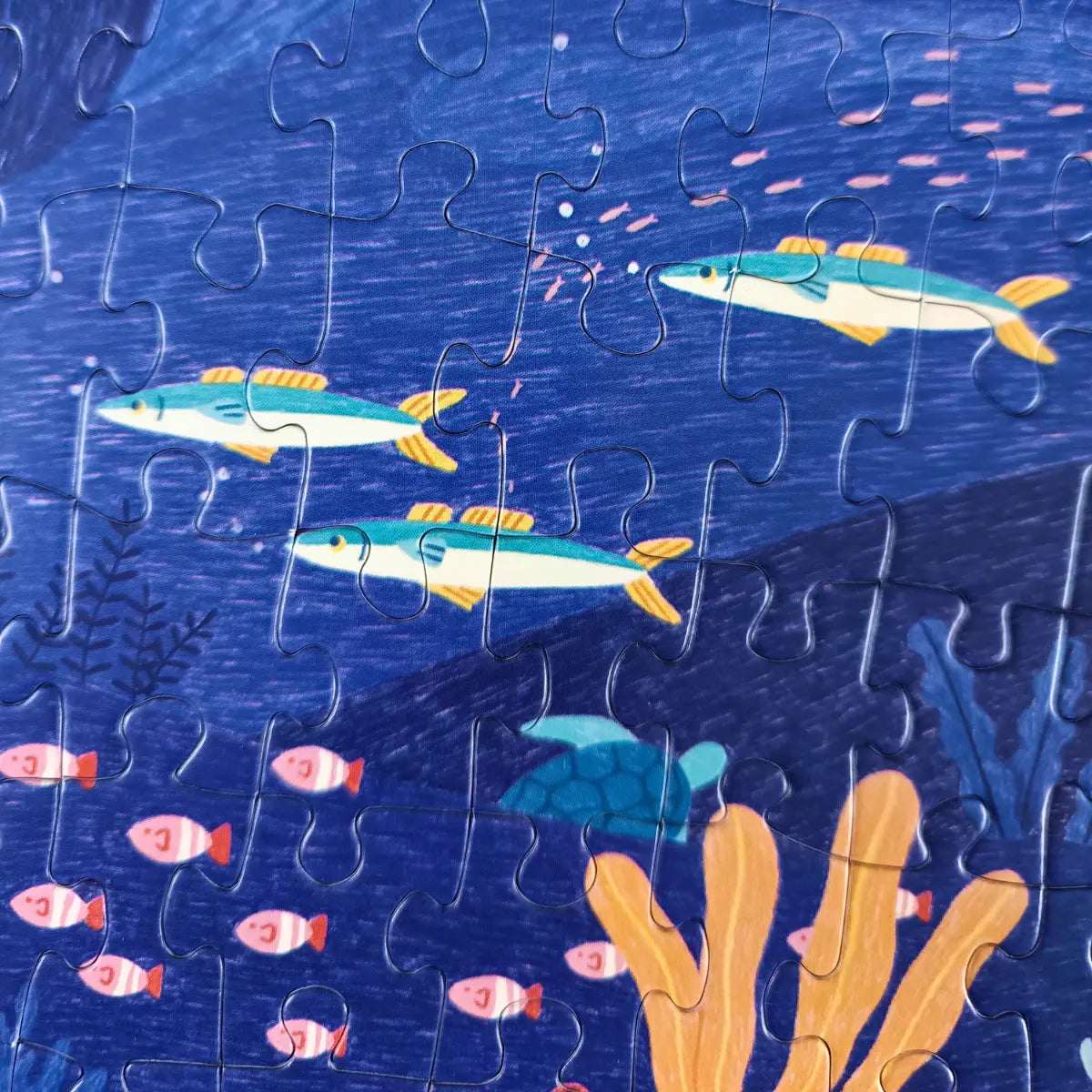 Puzzle 200 pièces : Plongée Colorée