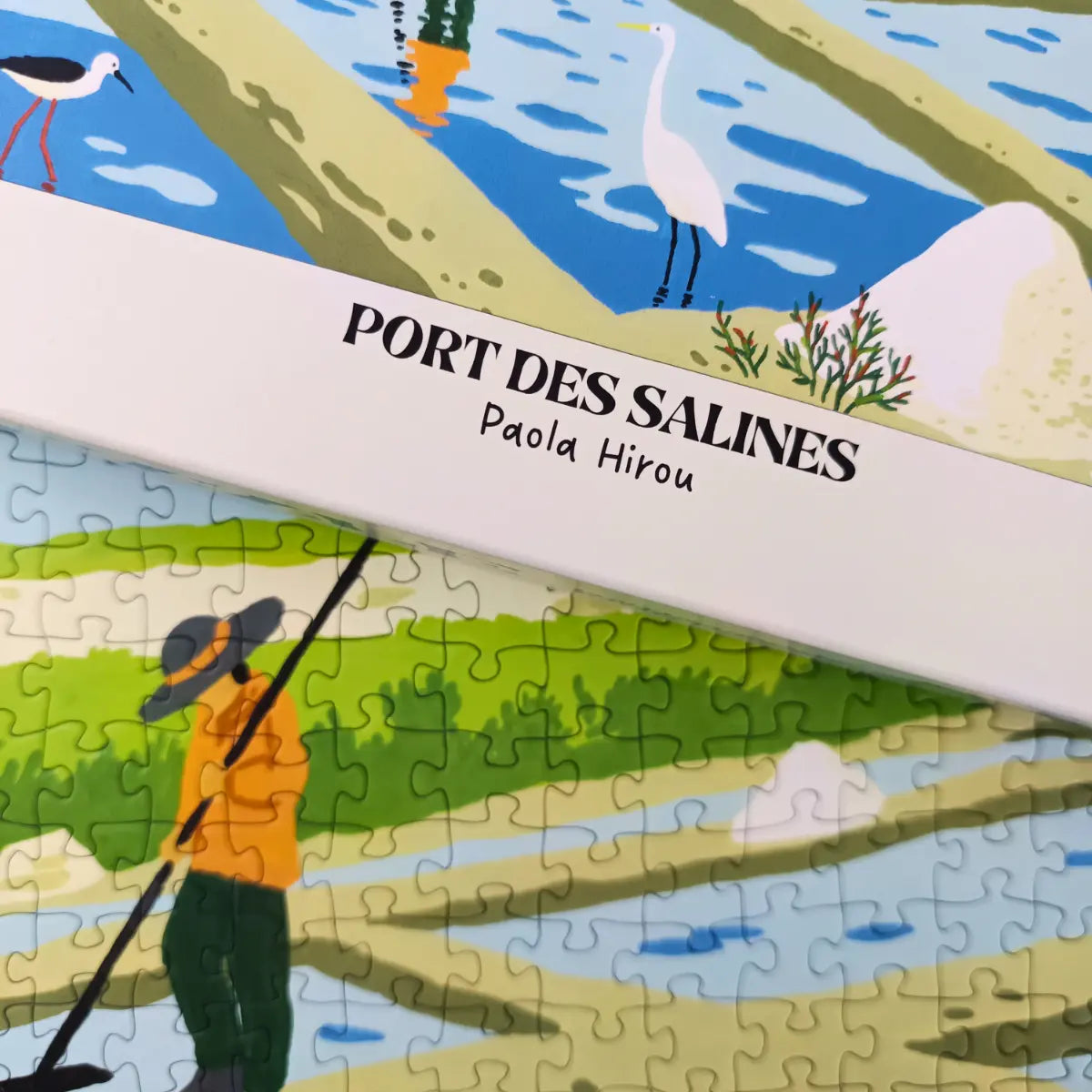 Puzzle 1000 pièces : Port des Salines