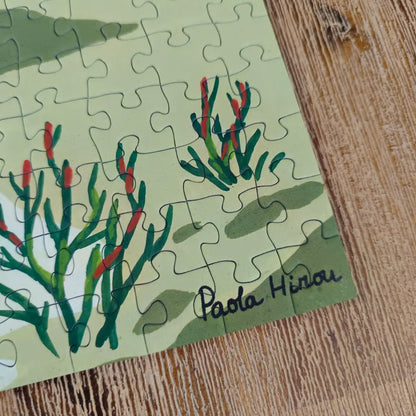 Puzzle 1000 pièces : Port des Salines