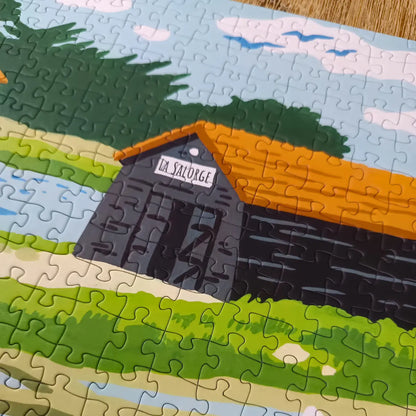 Puzzle 1000 pièces : Port des Salines