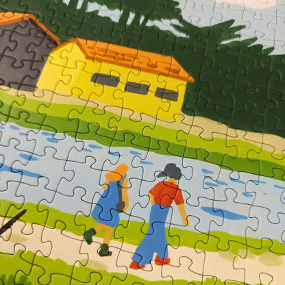 Puzzle 1000 pièces : Port des Salines