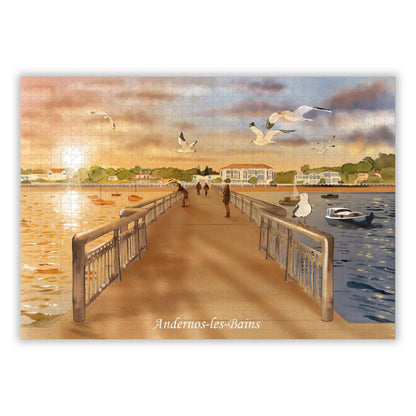 Puzzle 1000 pièces : Andernos les Bains