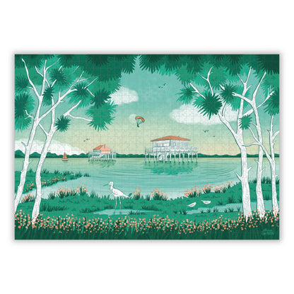 Puzzle 1000 pièces : Bassin d'Arcachon