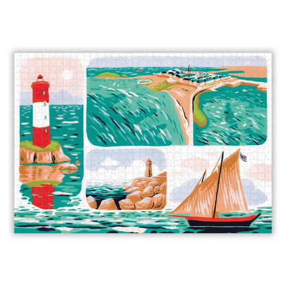 Puzzle 1000 pièces : Bretagne
