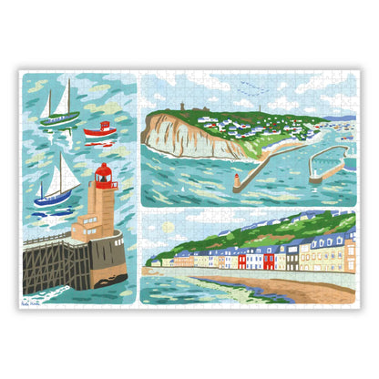 Puzzle 1000 pièces : Fécamp