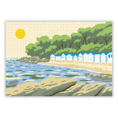 Puzzle 1000 pièces : île de Noirmoutier
