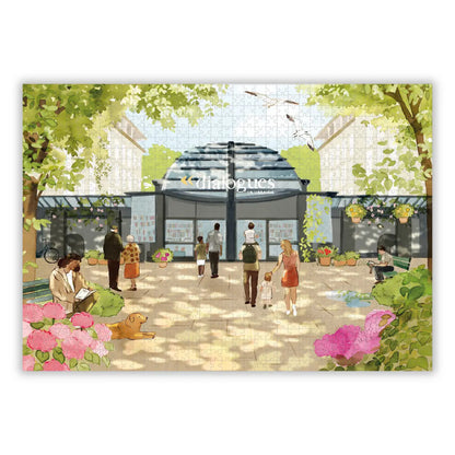 Puzzle 1000 pièces : Librairie Dialogues
