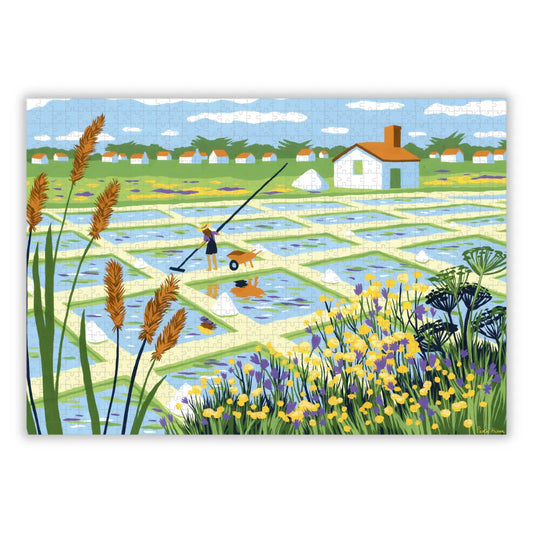 Puzzle 1000 pièces : Marais Salants