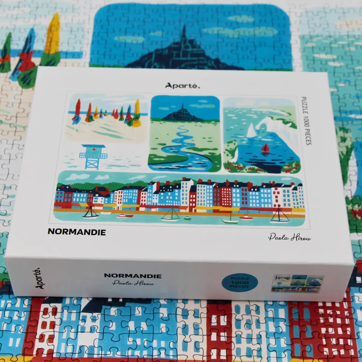 Puzzle 1000 pièces : Normandie Aparté.