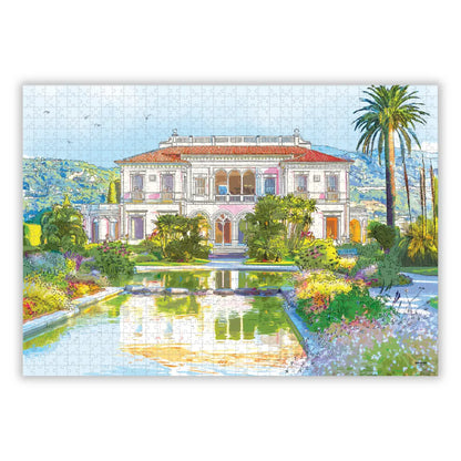 Puzzle 1000 pièces : La Villa Ephrussi De Rothschild