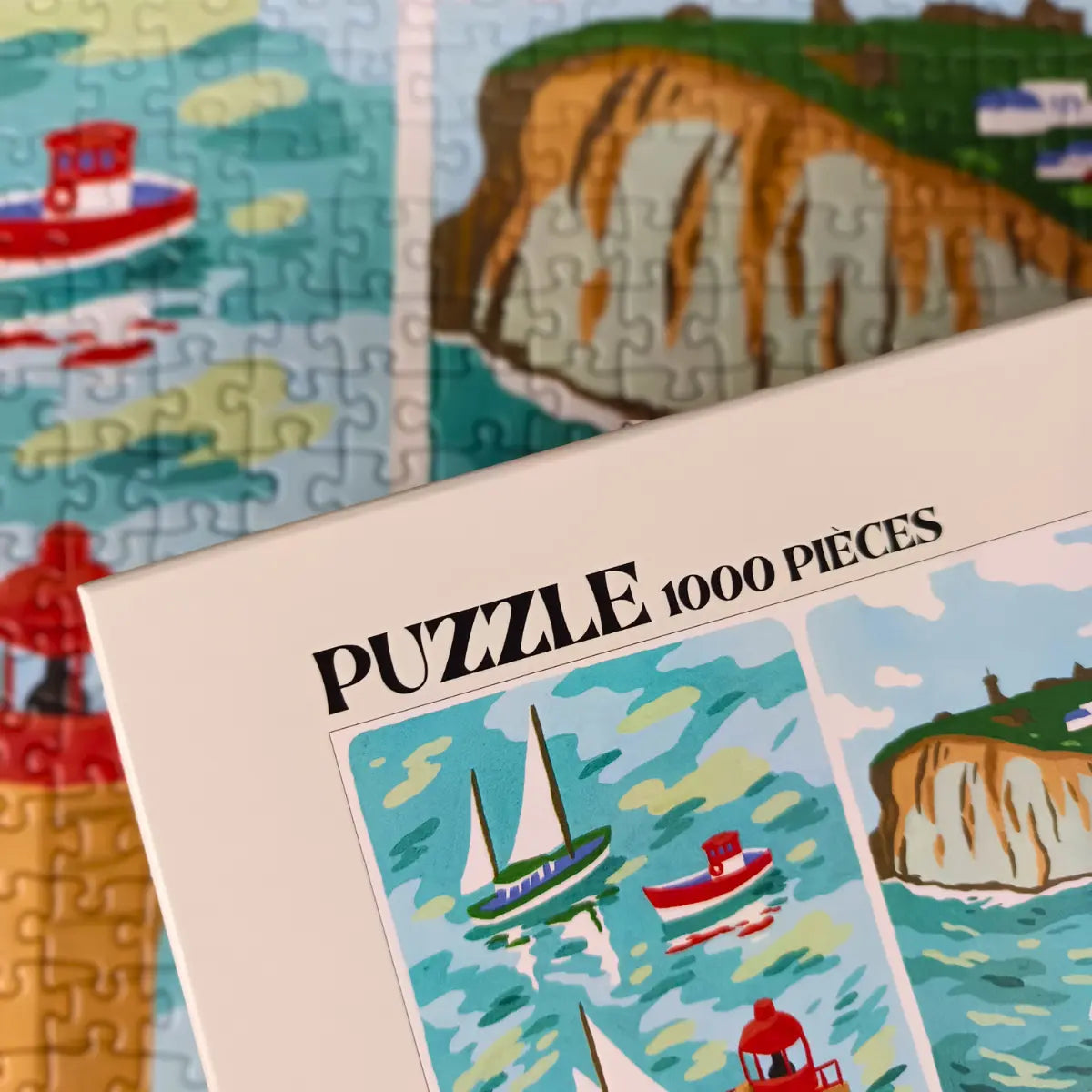 Puzzle 1000 pièces : Fécamp
