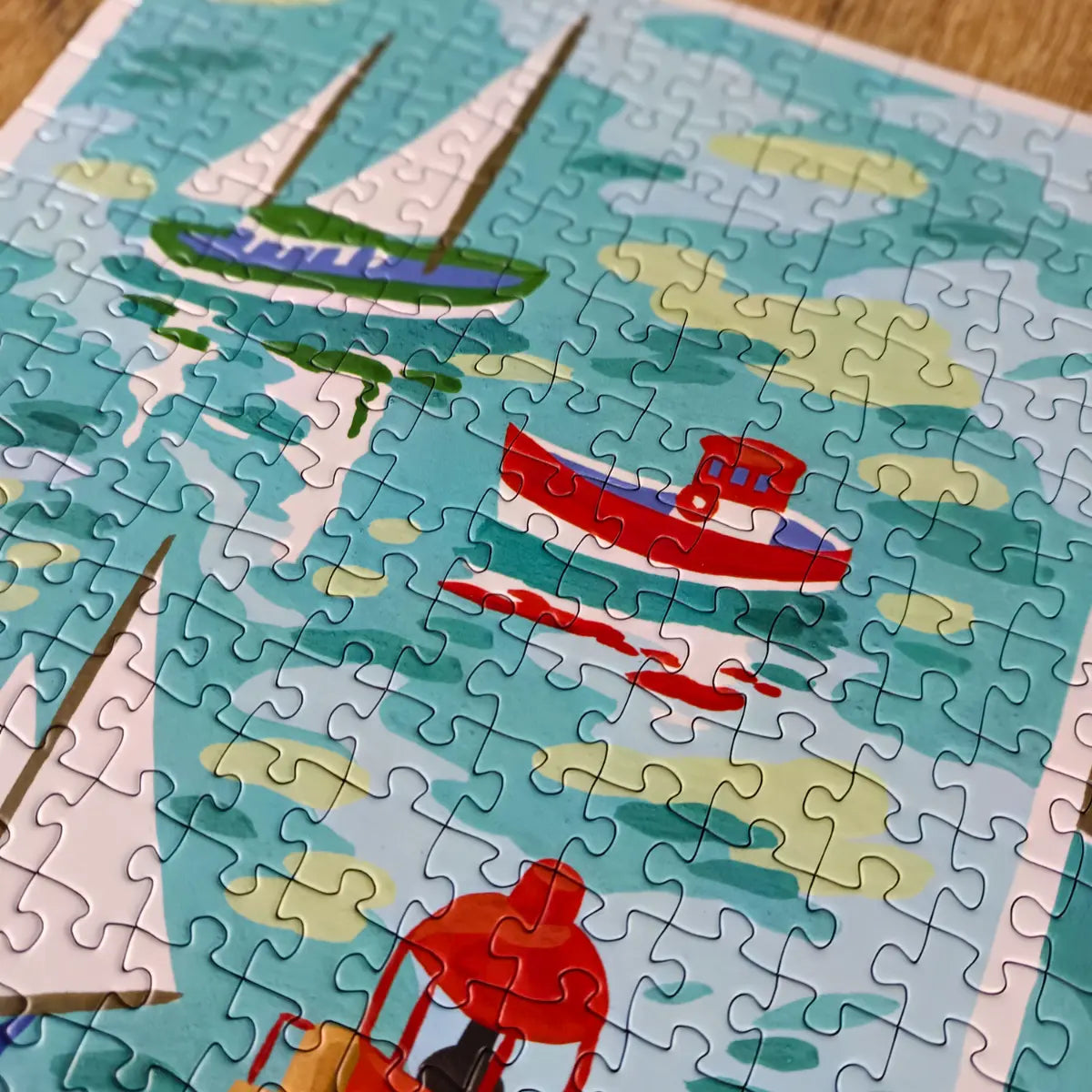 Puzzle 1000 pièces : Fécamp