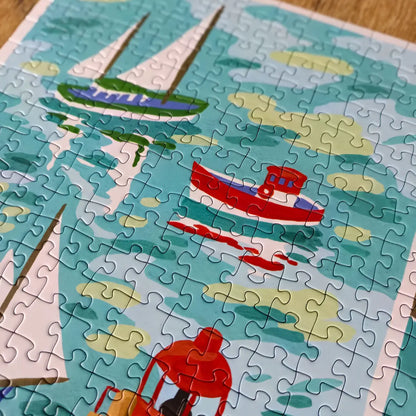 Puzzle 1000 pièces : Fécamp