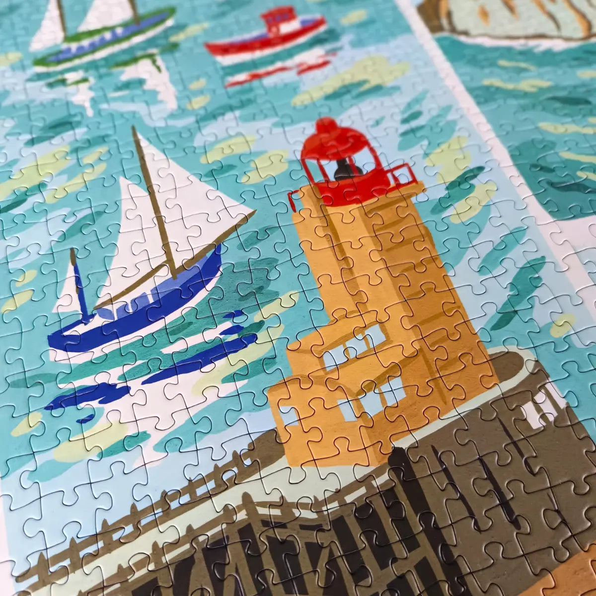 Puzzle 1000 pièces : Fécamp