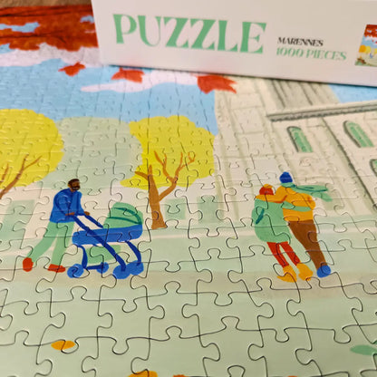 Puzzle 1000 pièces : Marennes