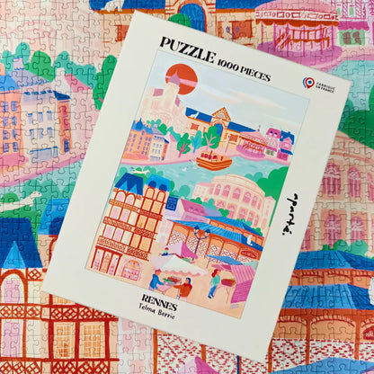 Puzzle 1000 pièces : Rennes