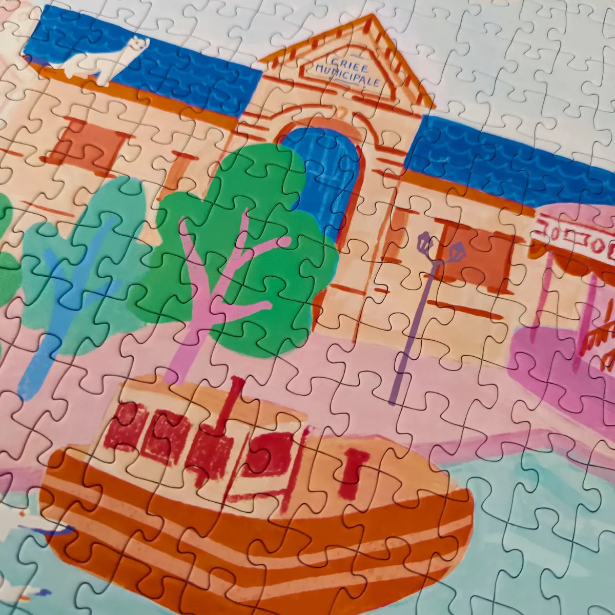 Puzzle 1000 pièces : Rennes