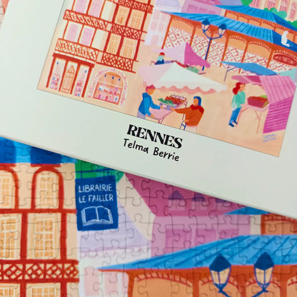 Puzzle 1000 pièces : Rennes