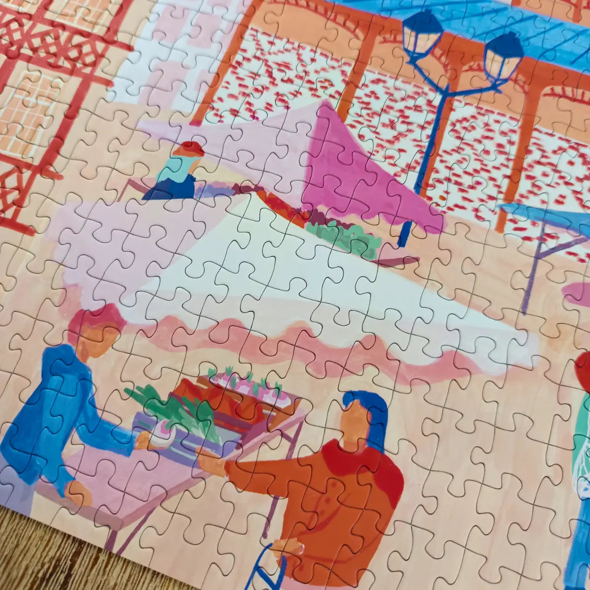 Puzzle 1000 pièces : Rennes