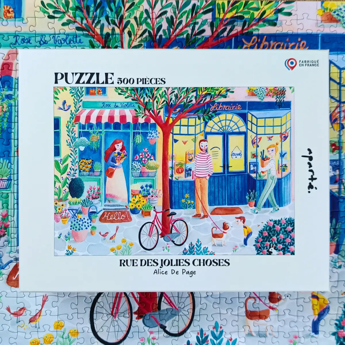 Puzzle 500 pièces : Rue des jolies choses