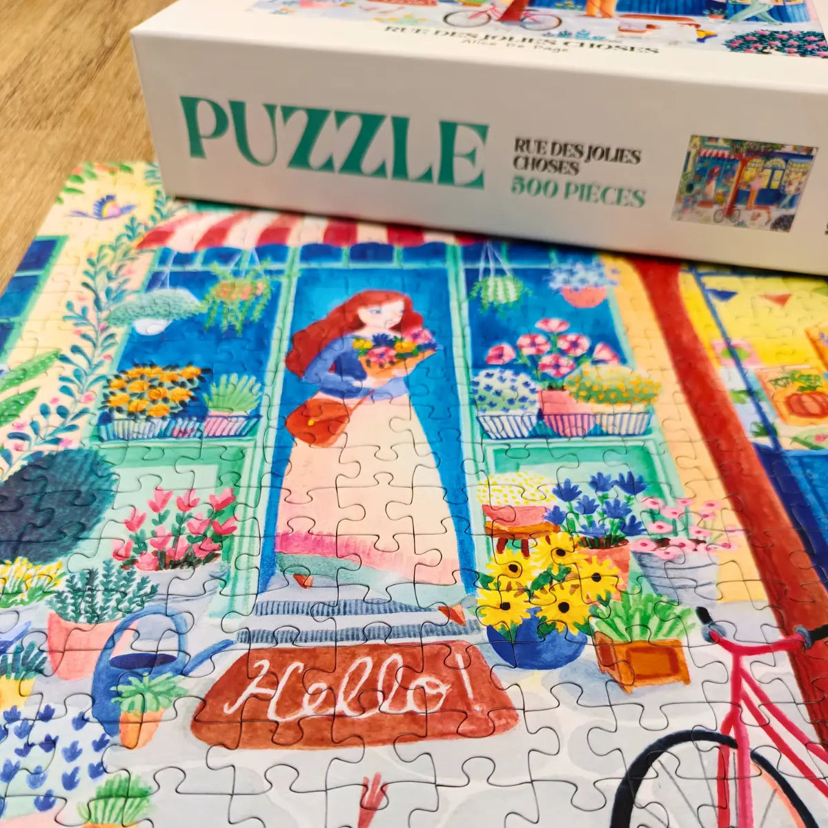 Puzzle 500 pièces : Rue des jolies choses