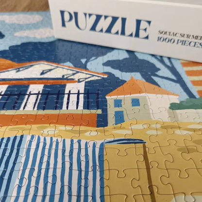 Puzzle 1000 pièces : Soulac sur Mer